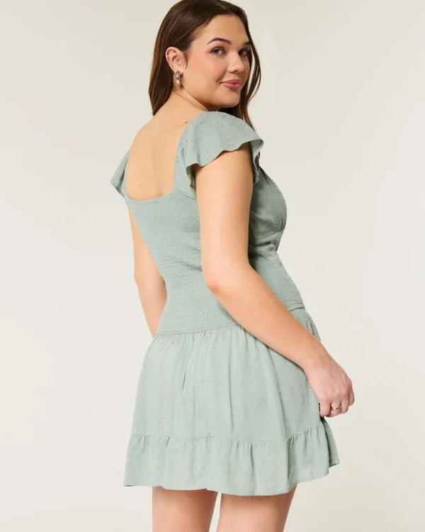 Flutter Sleeve Skort Dress Flutter Sleeve Skort Dress