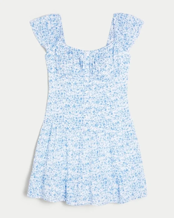 Flutter Sleeve Skort Dress Flutter Sleeve Skort Dress