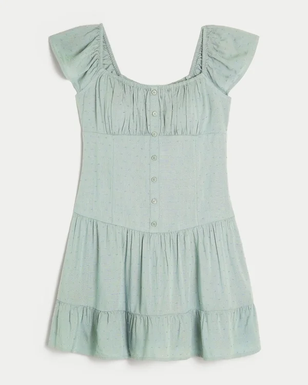 Flutter Sleeve Skort Dress Flutter Sleeve Skort Dress