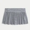 Foldover Knit Mini Skort