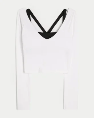 Gilly Hicks Active Boost Layered Top