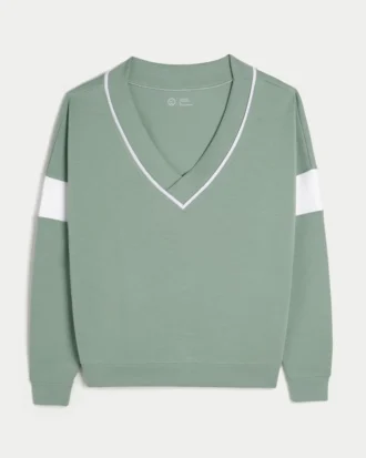 Gilly Hicks Active Cooldown Off-the-Shoulder Top