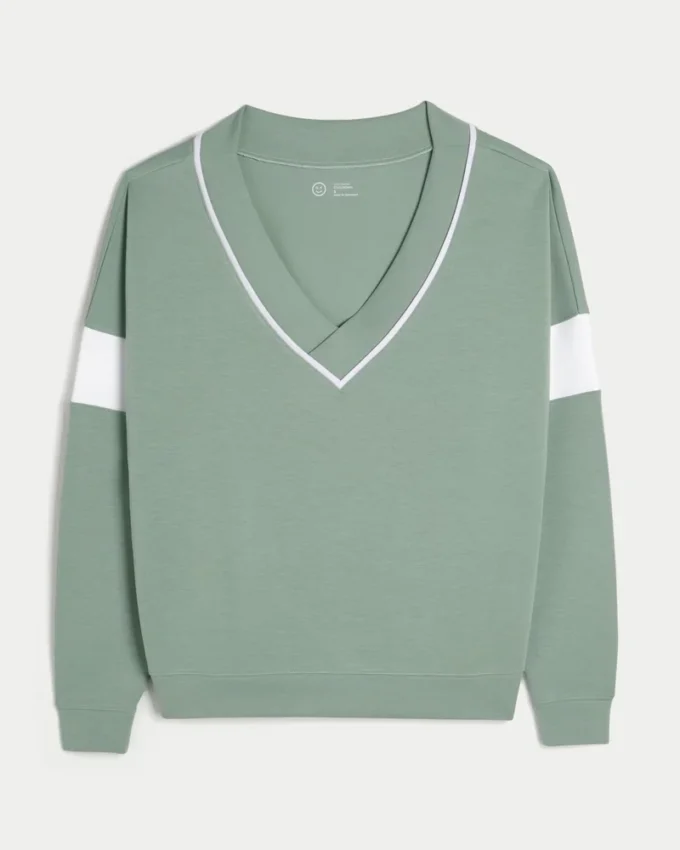 Gilly Hicks Active Cooldown Off-the-Shoulder Top