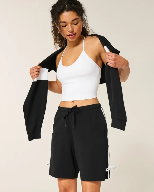 Gilly Hicks Active Cooldown Side Bow Shorts Gilly Hicks Active Cooldown Side Bow Shorts