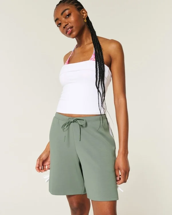 Gilly Hicks Active Cooldown Side Bow Shorts Gilly Hicks Active Cooldown Side Bow Shorts