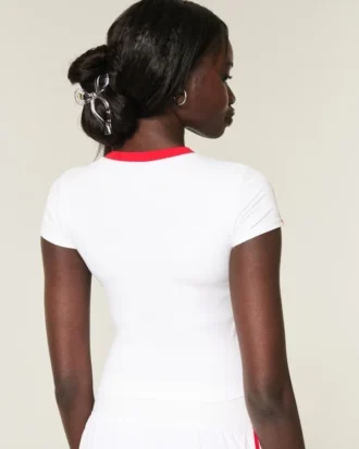 Gilly Hicks Active Graphic Baby Tee