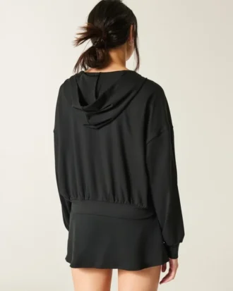 Gilly Hicks Active Recharge Easy Zip-Up Hoodie Gilly Hicks Active Recharge Easy Zip-Up Hoodie