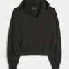 Gilly Hicks Active Recharge Easy Zip-Up Hoodie