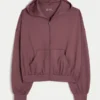 Gilly Hicks Active Recharge Easy Zip-Up Hoodie