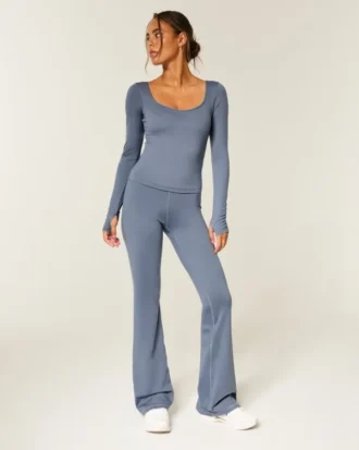 Gilly Hicks Active Recharge Flare Leggings