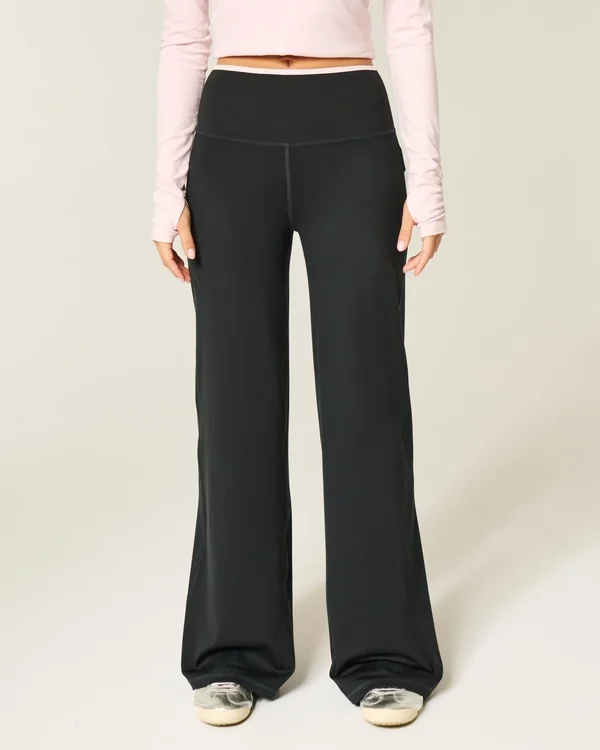 Gilly Hicks Active Recharge Foldover Wide-Leg Pants Gilly Hicks Active Recharge Foldover Wide-Leg Pants