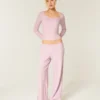 Gilly Hicks Active Recharge Heart-Tipped Baggy Pants Gilly Hicks Active Recharge Heart-Tipped Baggy Pants
