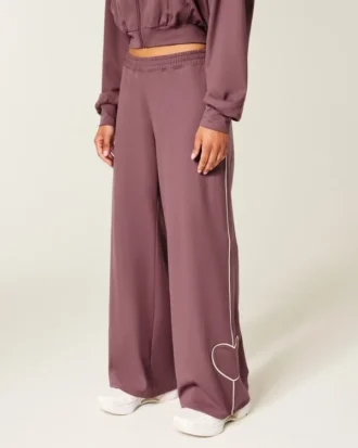 Gilly Hicks Active Recharge Heart-Tipped Baggy Pants