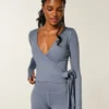 Gilly Hicks Active Recharge Long-Sleeve Wrap Top Gilly Hicks Active Recharge Long-Sleeve Wrap Top