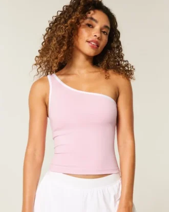 Gilly Hicks Active Recharge One-Shoulder Tank