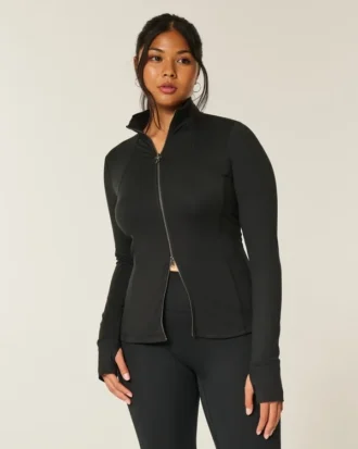 Gilly Hicks Active Recharge Slim & Snatched Full-Zip Gilly Hicks Active Recharge Slim & Snatched Full-Zip