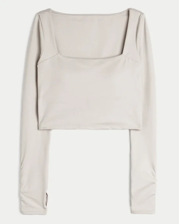 Gilly Hicks Active Recharge Square-Neck Top Gilly Hicks Active Recharge Square-Neck Top