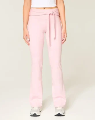 Gilly Hicks Active Recharge Tie-Waist Boot Leggings