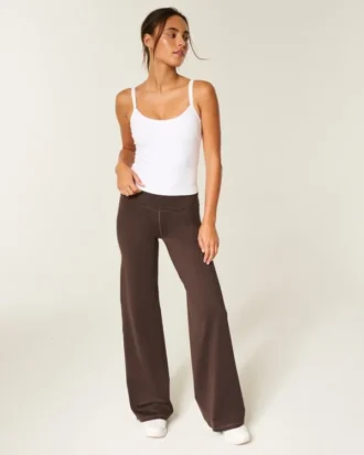 Gilly Hicks Active Recharge Wide-Leg Pants