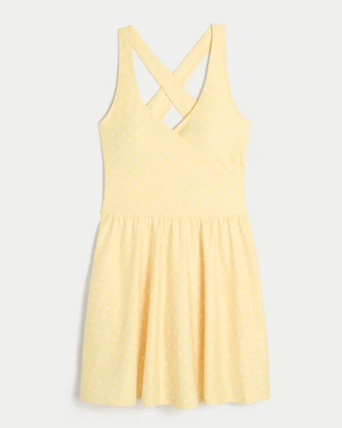 Gilly Hicks Active Recharge Wrap Halter Dress Gilly Hicks Active Recharge Wrap Halter Dress