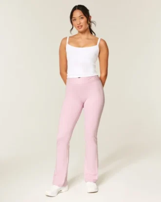 Gilly Hicks Active Recharge Wrap Waist Boot Leggings