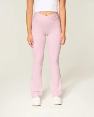 Gilly Hicks Active Recharge Wrap Waist Boot Leggings