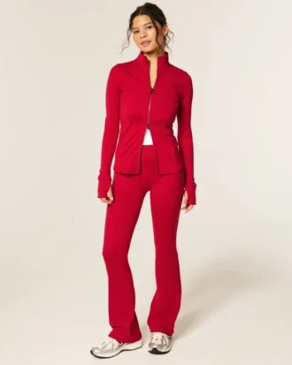 Gilly Hicks Active Recharge Wrap Waist Boot Leggings