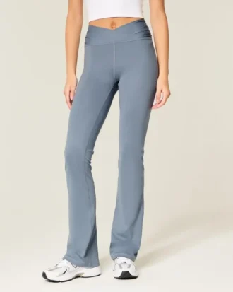 Gilly Hicks Active Recharge Wrap Waist Boot Leggings Gilly Hicks Active Recharge Wrap Waist Boot Leggings