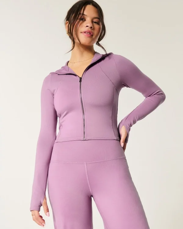 Gilly Hicks Active Recharge Zip-Up Hoodie Gilly Hicks Active Recharge Zip-Up Hoodie