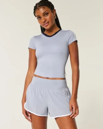 Gilly Hicks Active Tipped Running Shorts