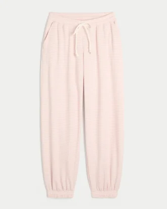 Gilly Hicks Always Cozy Waffle Baggy Joggers