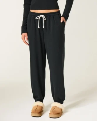 Gilly Hicks Always Cozy Waffle Baggy Joggers