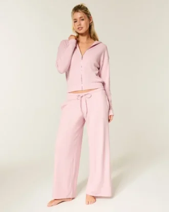 Gilly Hicks Always Cozy Waffle Baggy Pants