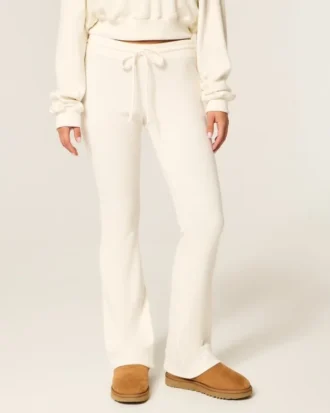 Gilly Hicks Always Cozy Waffle Bootcut Pants