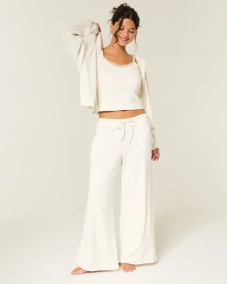Gilly Hicks Baggy Cozy Waffle Pants
