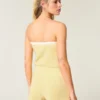 Gilly Hicks Cozy Strapless Waffle Onesie