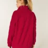 Gilly Hicks Sherpa Quarter-Zip Sweatshirt
