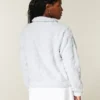 Gilly Hicks Sherpa Zip-Up Sweatshirt