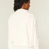 Gilly Hicks Sherpa Zip-Up Sweatshirt