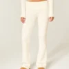 Gilly Hicks Sweater-Knit Foldover Bootcut Pants