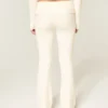Gilly Hicks Sweater-Knit Foldover Bootcut Pants