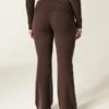 Gilly Hicks Sweater-Knit Foldover Bootcut Pants
