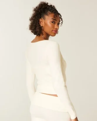 Gilly Hicks Sweater-Knit Multi-Way Wrap Top Gilly Hicks Sweater-Knit Multi-Way Wrap Top