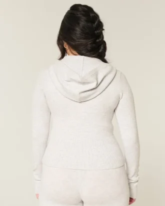 Gilly Hicks Zip-Up Sweater Hoodie
