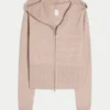 Gilly Hicks Zip-Up Sweater Hoodie