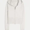 Gilly Hicks Zip-Up Sweater Hoodie