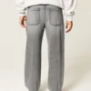 Grey Skater Baggy Jeans