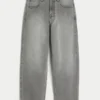 Grey Skater Baggy Jeans