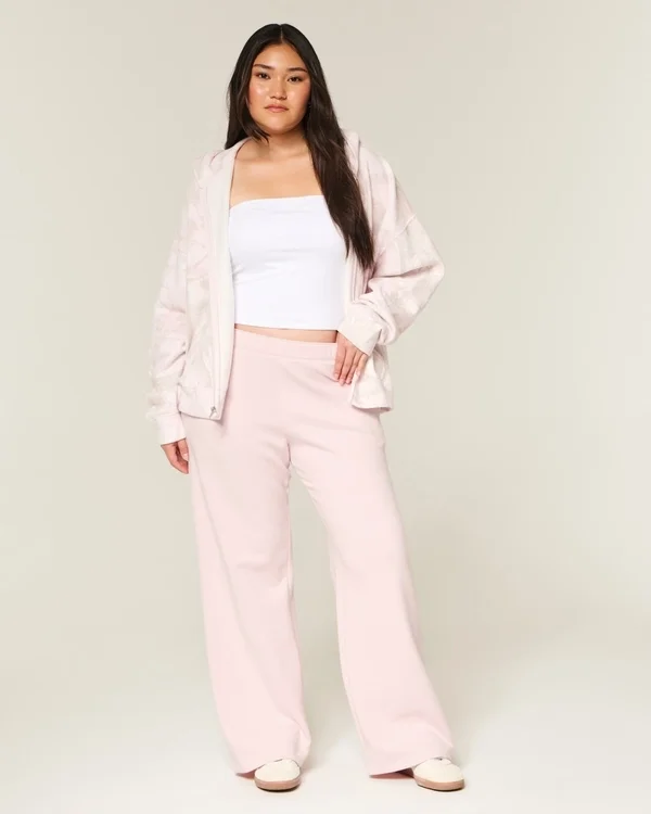 Heart Pocket Wide-Leg Sweatpants Heart Pocket Wide-Leg Sweatpants