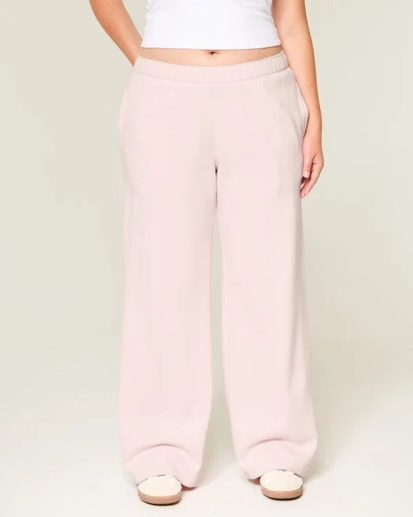 Heart Pocket Wide-Leg Sweatpants Heart Pocket Wide-Leg Sweatpants